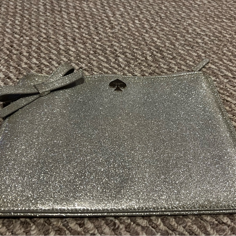 Kate spade large zipper pouch/clutch
